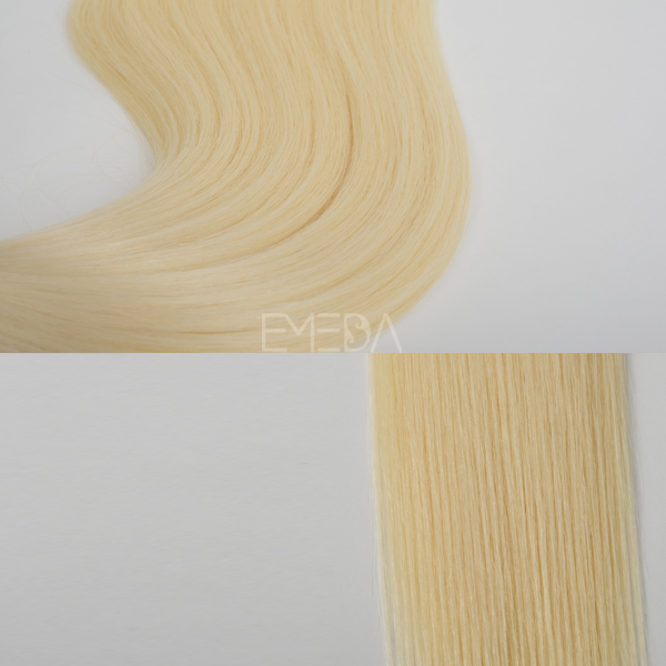 I tip pre bonded 613 color silky straight hair extension CX045